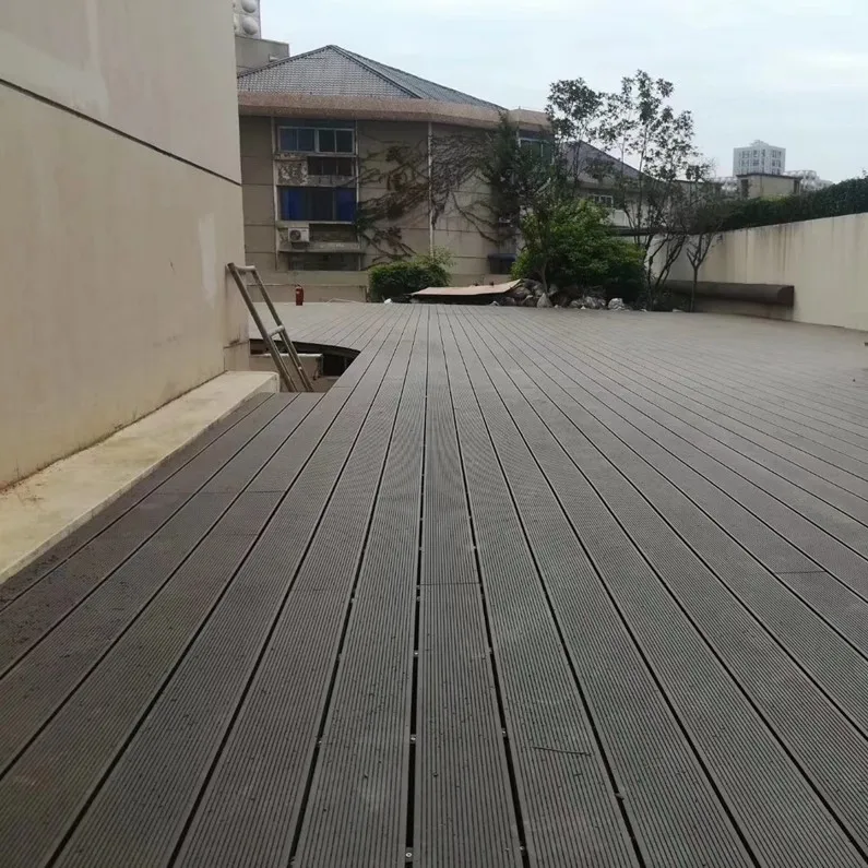 

Easily installed wpc outdoor flooring,composite decking,waterproof wpc decking bestter than pressure treated timber decking