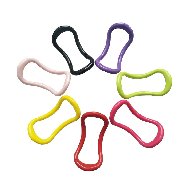 

Professional Yoga Circle Pilates Sport Magic New Design Yoga Body-Building Stretching Ring Rally Ring, Yellow,green,red,customized