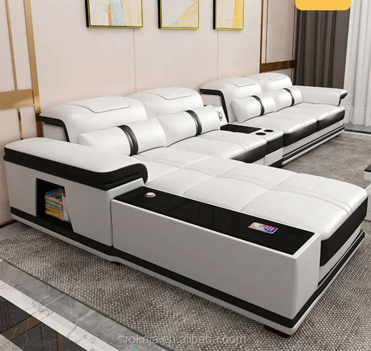 Multifunctional Sofa With Music Modern 6 8 Seater Sectional Sofa Luxury