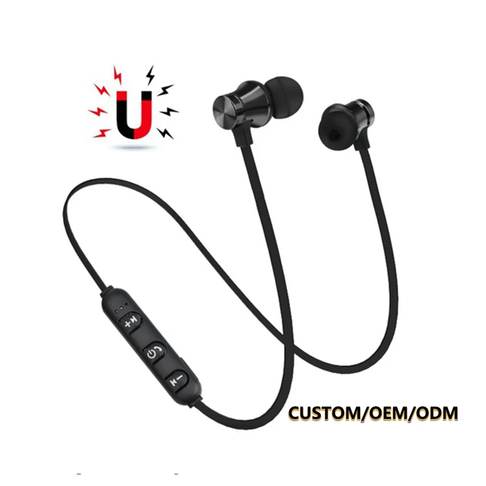 

Dropshipping Product Best Selling Sport Earphone Magnetic Earbuds Headphone Wired Earphone with Mic in-ear Neckband Headphone