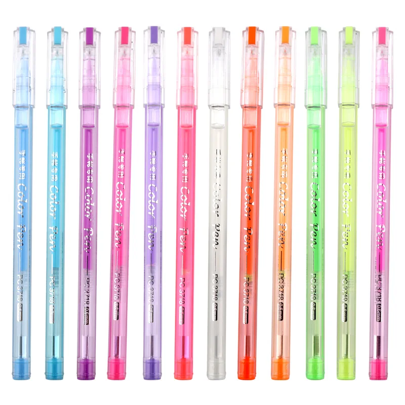Baoke Highlighter Mini Gel Pen Kit Mini Gel Pen Set 12 Piece Pack Buy Mini Gel Pen Kit