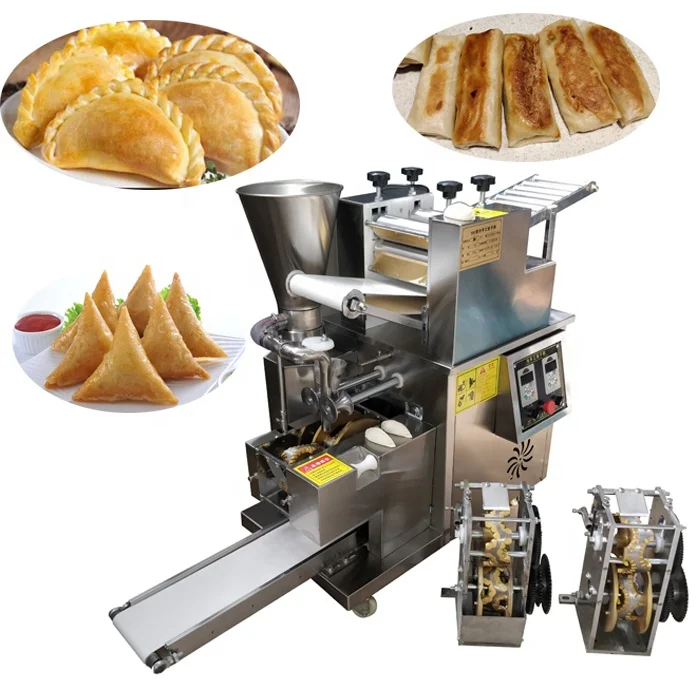 
110v/220v tabletop automatic dumpling gyoza making machine/samosa/empanada machine/roti chapati wrapper machine 