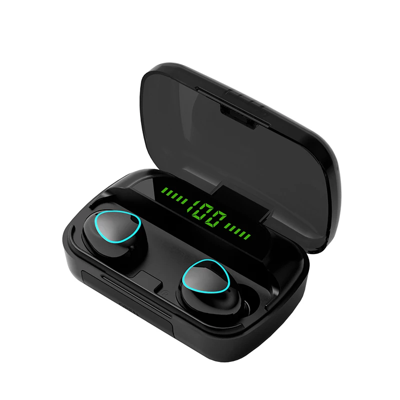 

Stereo Perfect Sound High Quality Hand Free Hot Sale Wireless Mini Earbuds Original Factory Price 2000 mAh Headphones