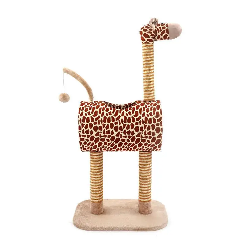 

Wholesale Giraffe Cat Tree Toys Cat Scratcher Cardboard Cat Tree House
