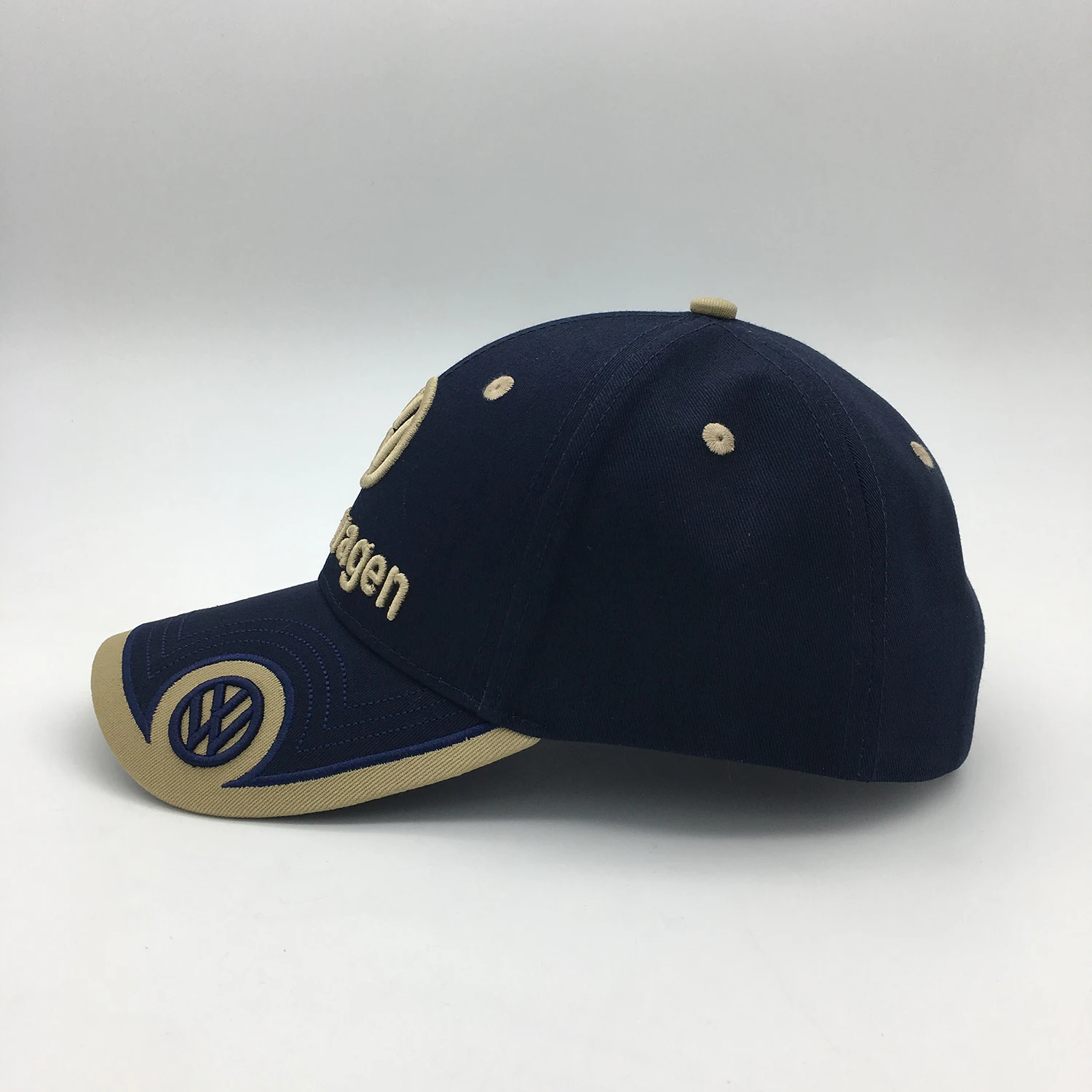 2019 Fashion Custom Embroidered Branded Car Logo Event Cotton Twill