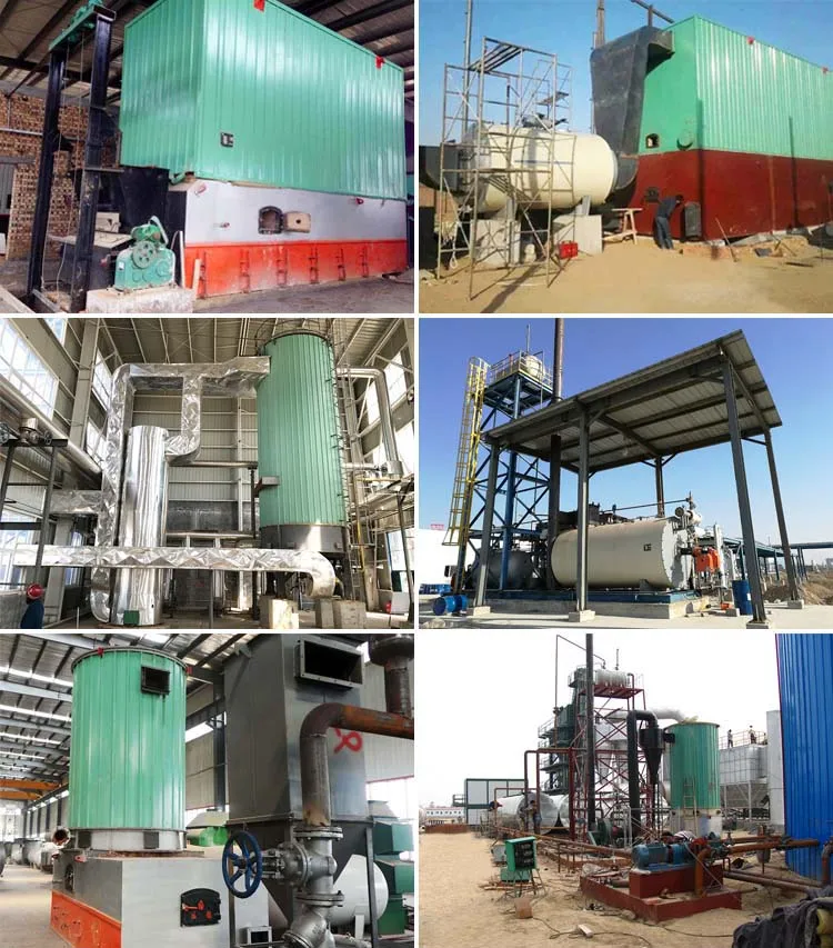 Oil Gas Fired Thermal Oil Fluid Heater for Textile Plant case