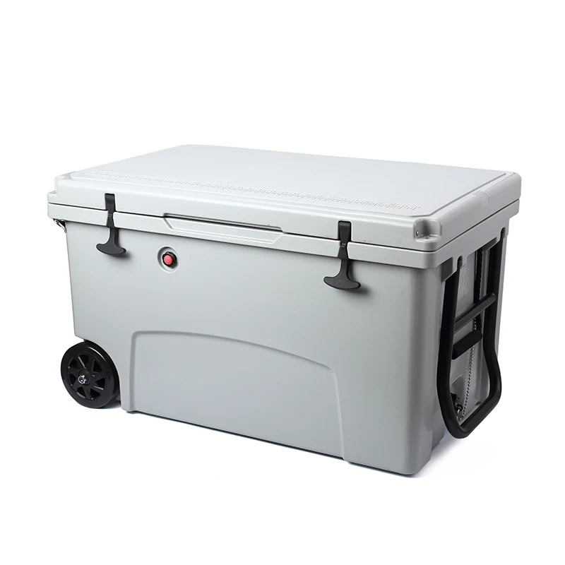 

75QT 125QT 145QT Rotomolded ice chest Cooler Box Cooling camping, panic, party