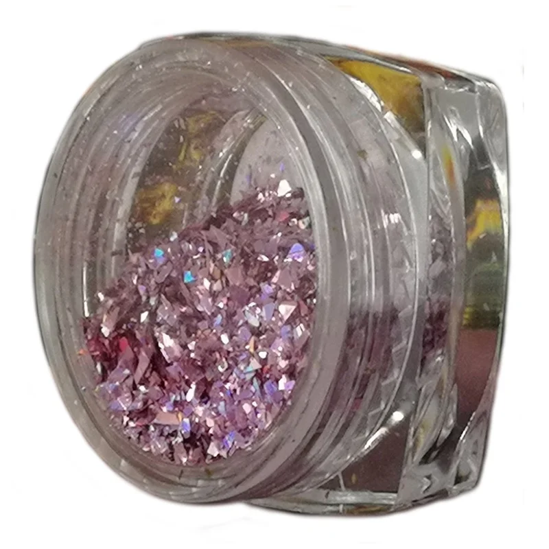 

Christmas Decoration Chunky Glitter Nail Irregular Flakes Holographic Powder Nails Chrome Acrylic Powder