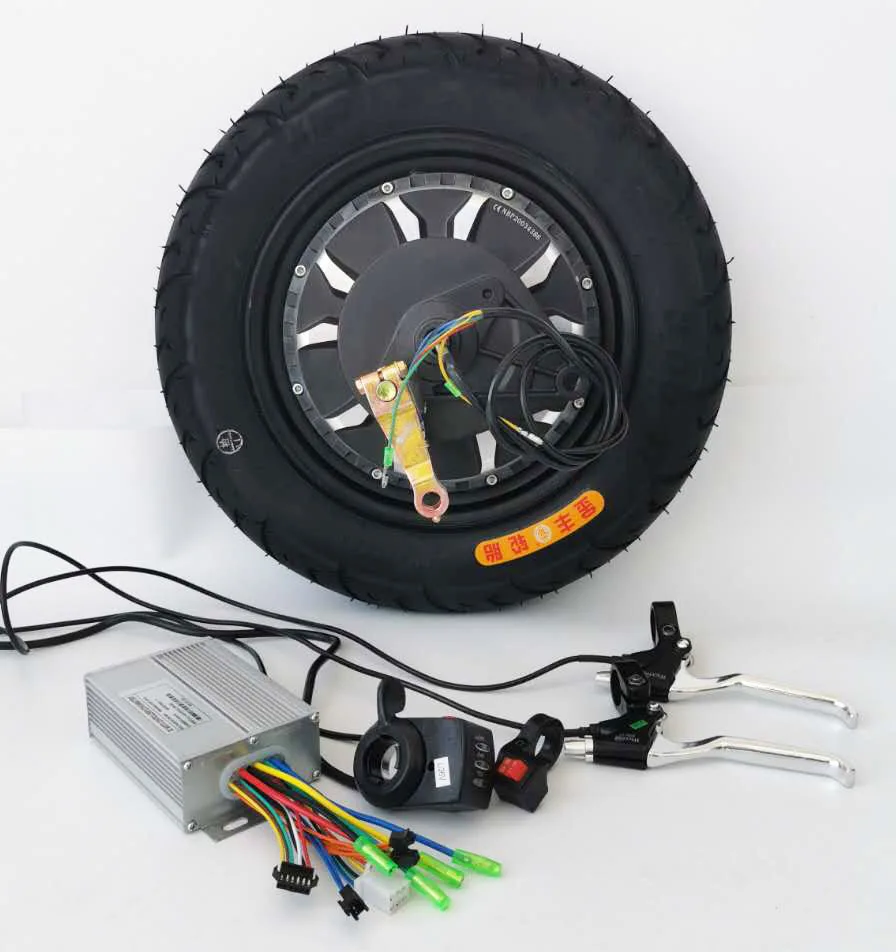 Electric Wheelbarrow Motor 3.0/4.010 Inch Electric Unicycle Hub Motor