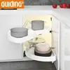 Blind Corner Optimizer Kitchen Cabinet Soft Closing Swing Corner Kitchen Cabinet Spice Slide Out Cookware Food Organizers