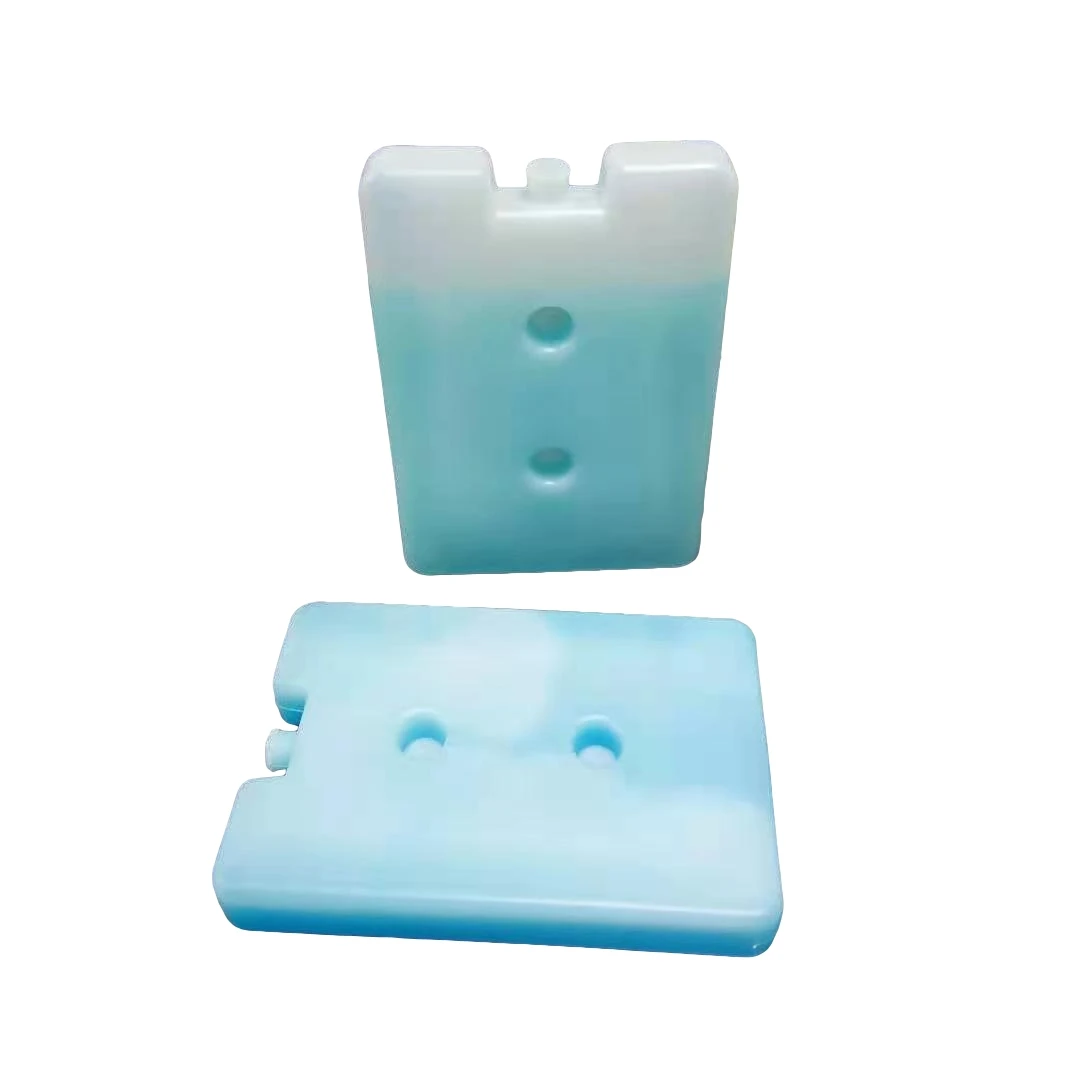 

PCM Ice Brick Wholesale Custom Ultra Large Plastic Cold Gel Ice Pack Cooler In Cooler Box For Medical Long Transport, Blue/transparant/custom