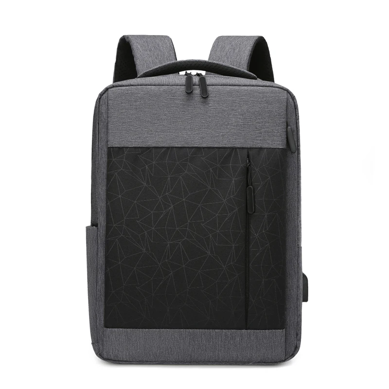 

Wholesale Waterproof Custom Logo Lightweight Nylon Daypack School Laptop Backpack Bag, Black, gray, blue
