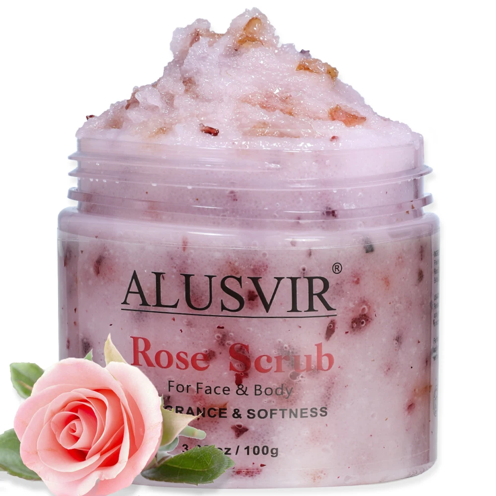 

Fast Delivery Wholesale Scrub Private Label Whitening Moisturizing Exfoliating Remove Dead Skin Organic Rose Body Scrubs Vendor