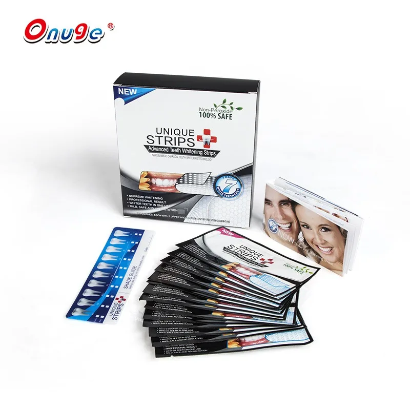 

Teeth Whitening Factory CPSR Certified Teeth Whitening Non Peroxide Strips