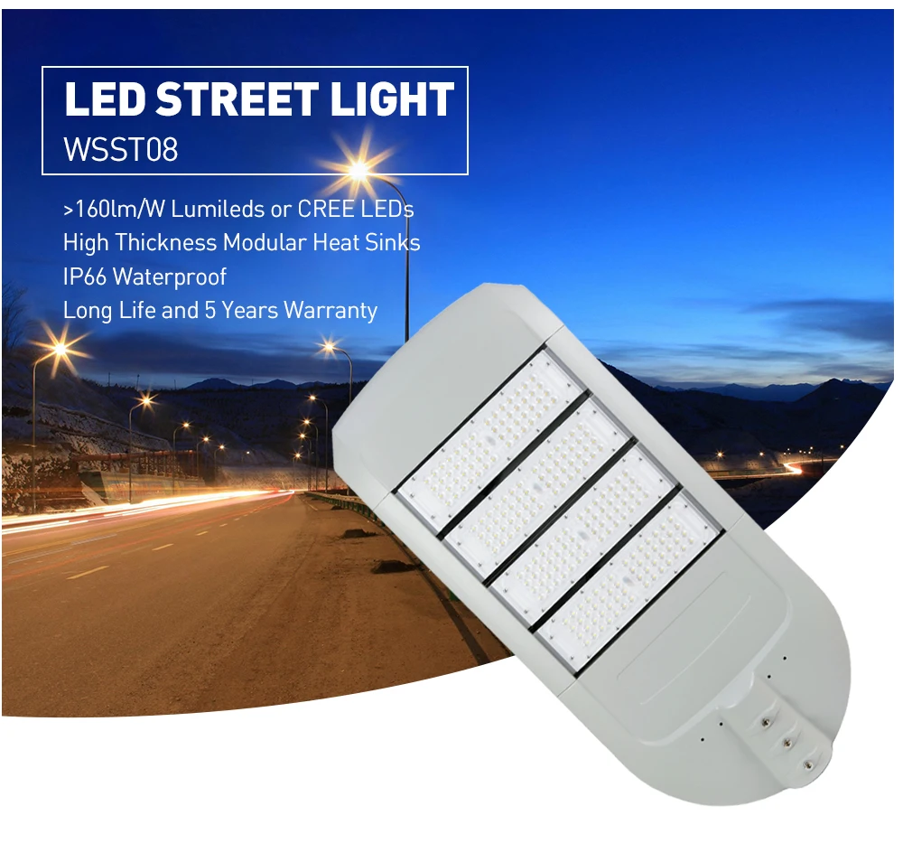 High Quality High Power Ultra Bright Luminaire 100w 200w 300w Module Slim led street light netherlands Road Lamp Highway Yard - ANKUX.COM