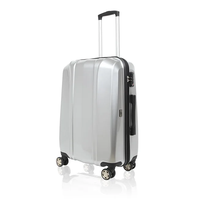 

abs hard shell case bag travel travelling trolley suitcase luggage set, Pink/black/silver