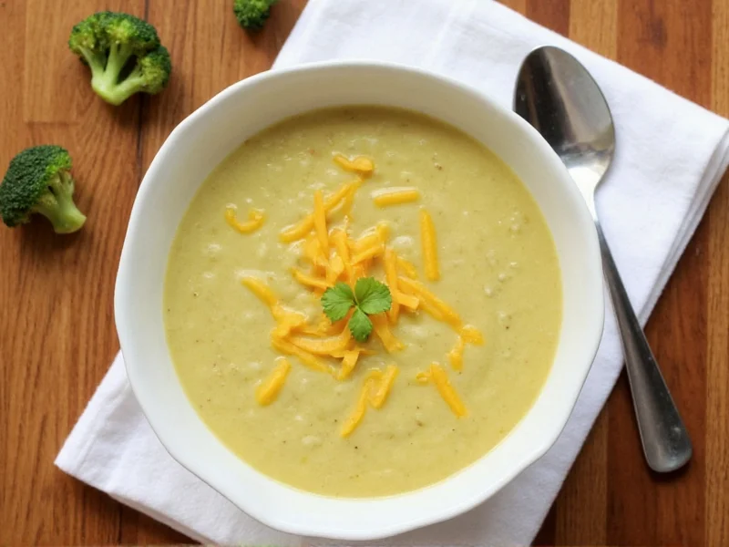 Perfect Copycat Panera Broccoli Cheddar Soup Recipe at Home