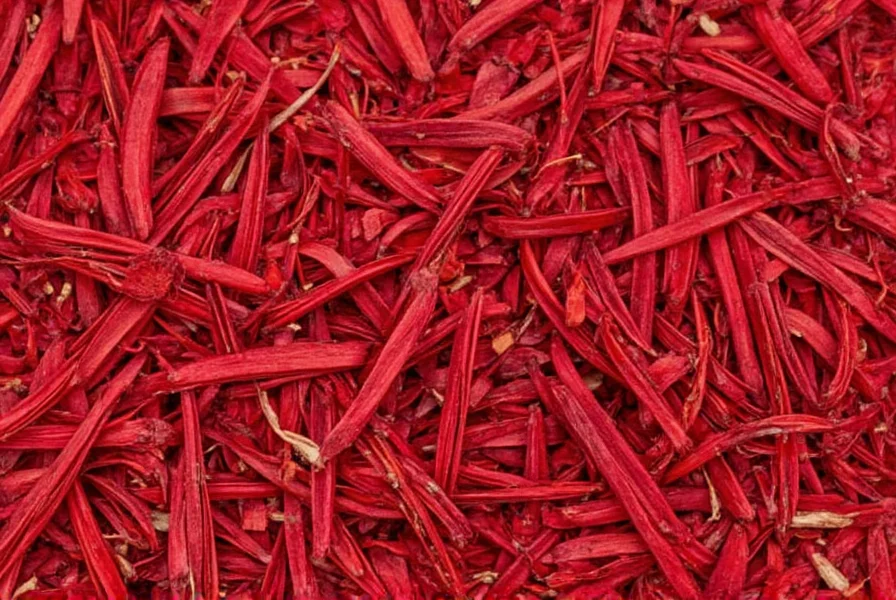 Saffron producer carefully sorting saffron threads during harvesting process
