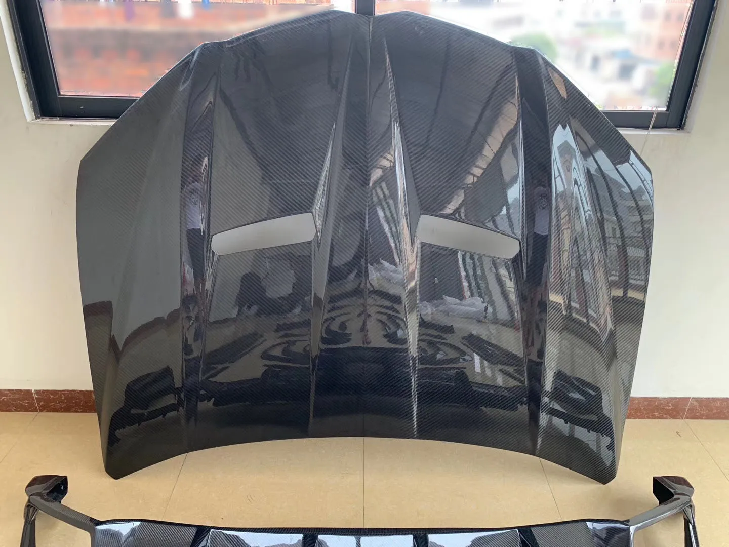 Carbon Fiber For Urus Topcar Engine Hood Car Bumper A