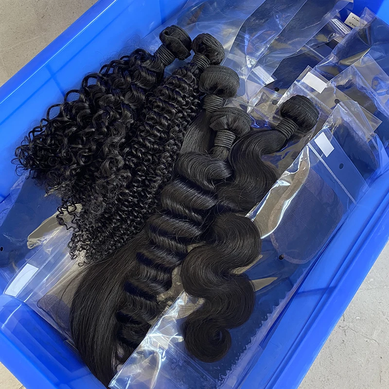 

Le Shine Virgin Raw Cambodian Hair Unprocessed, Burmese Natural Remy Double Drawn Curly Hair Bundles, Raw Cambodian Hair Bundles