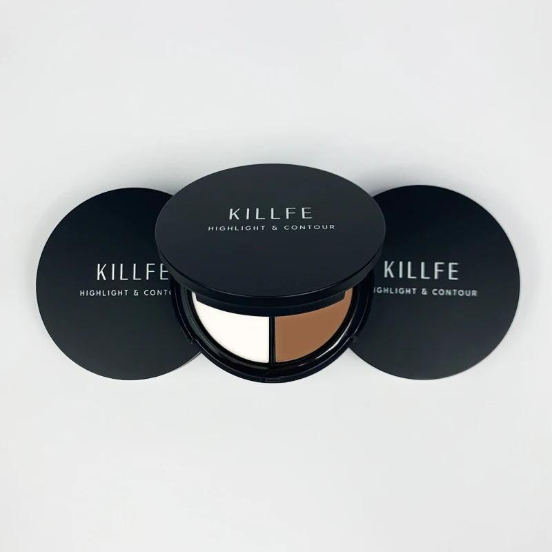 

Custom contour and highlighter palette for face and pure contour higlighter, Multi-colored