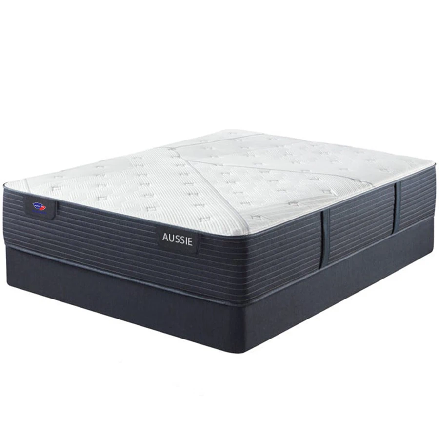 

Luxury Mattress King Queen Size Euro Top Black Gel Memory Foam 5 7 Zone Pocket Coil Mattress With Box For Home