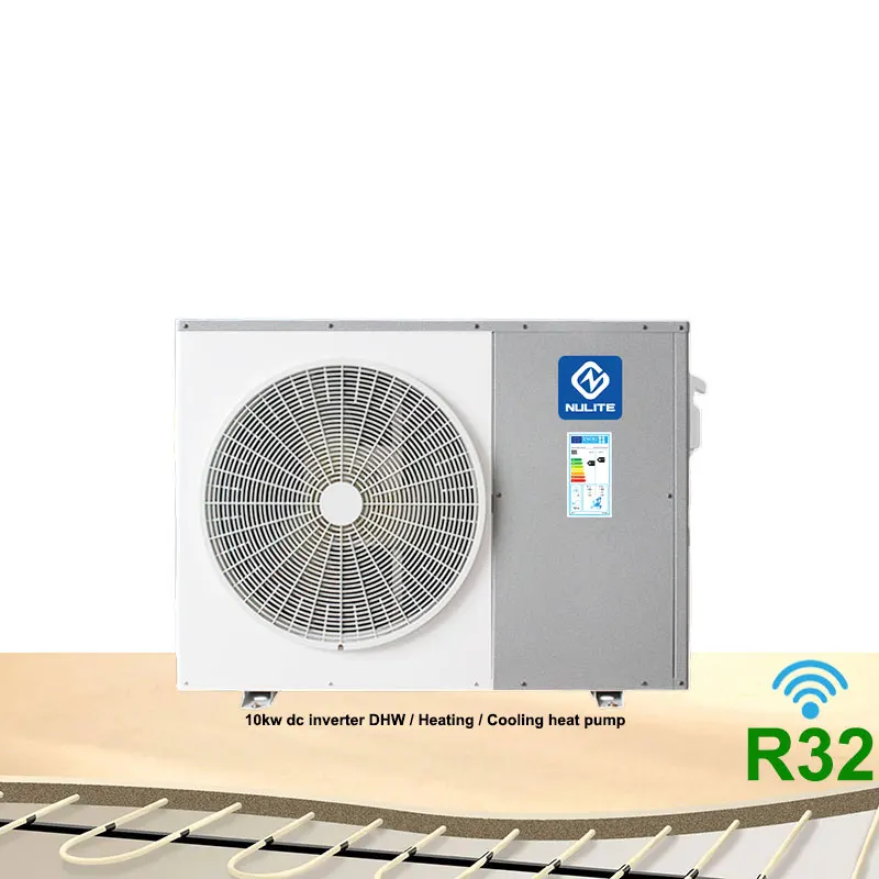 

ErP A+++ 10KW 16KW 20KW 22KW WIFI R32 R410a Monoblock Air Water Hot Water Heating Cooling Air Source EVI DC Inverter Heat Pump