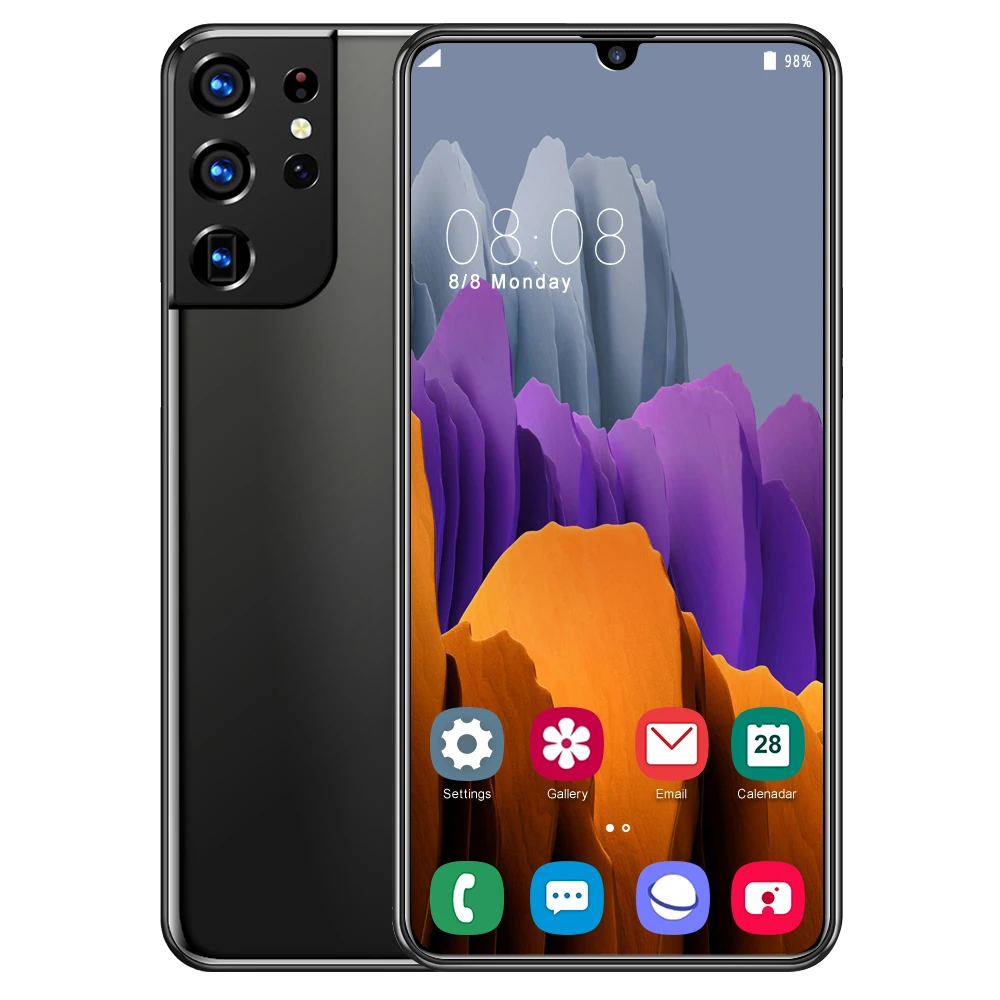 

Global Version S21ultra 5g 4+64gb 6.7-inch Android Smartphone Full-screen Deca Core Lte Network Phone Mobile Phone