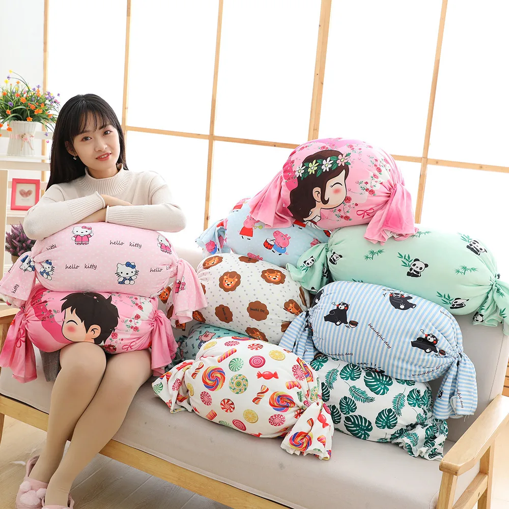 Wholesale Printed Soft Candy Plush Pillow Dropshipping Supplier Buy