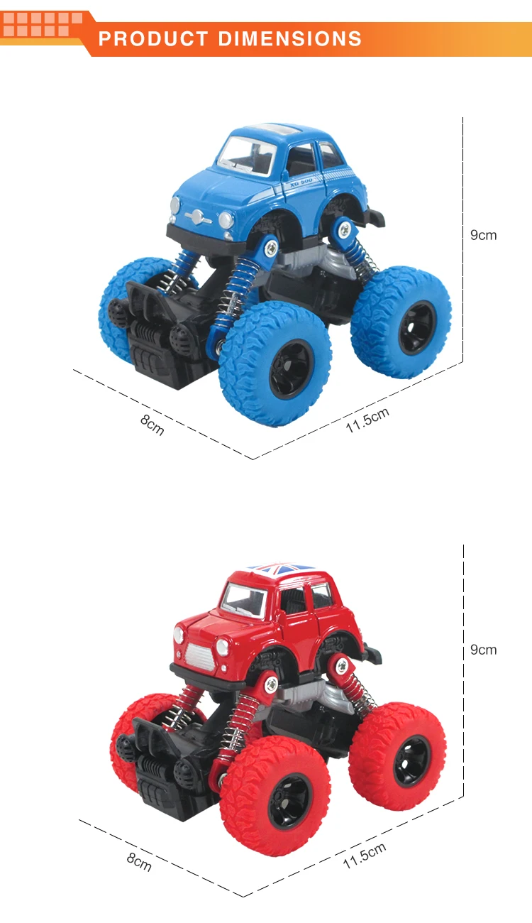 2020 New design high quality pull back small toy car with 4 colors