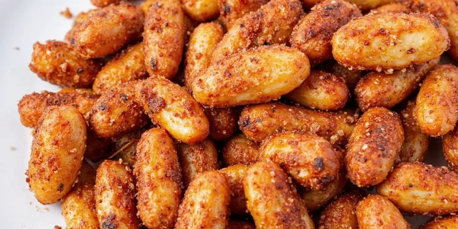 Close-up of Cajun dish