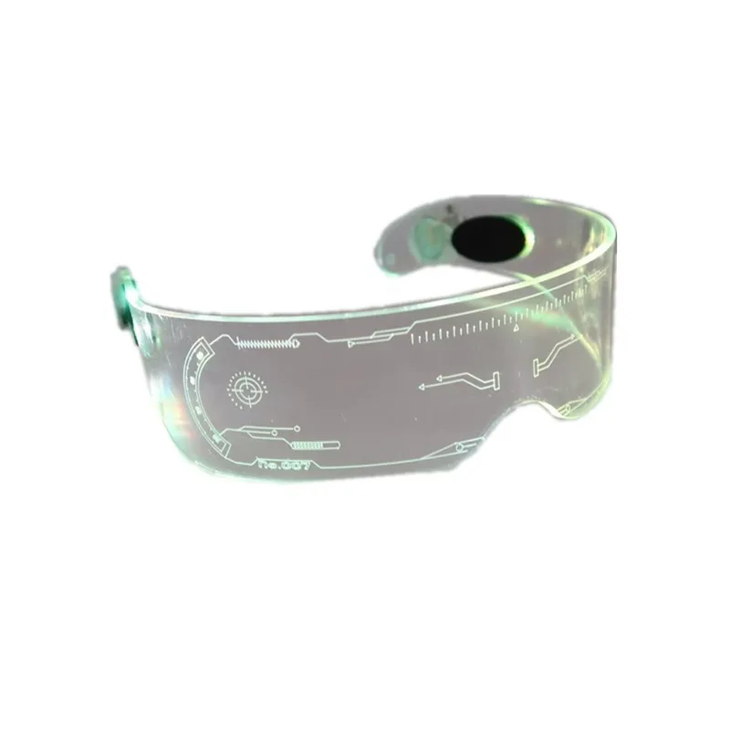 

2020 Custom designer square fashion oversize unique flat top futuristic china manufacturers sun glasses LED sunglasses