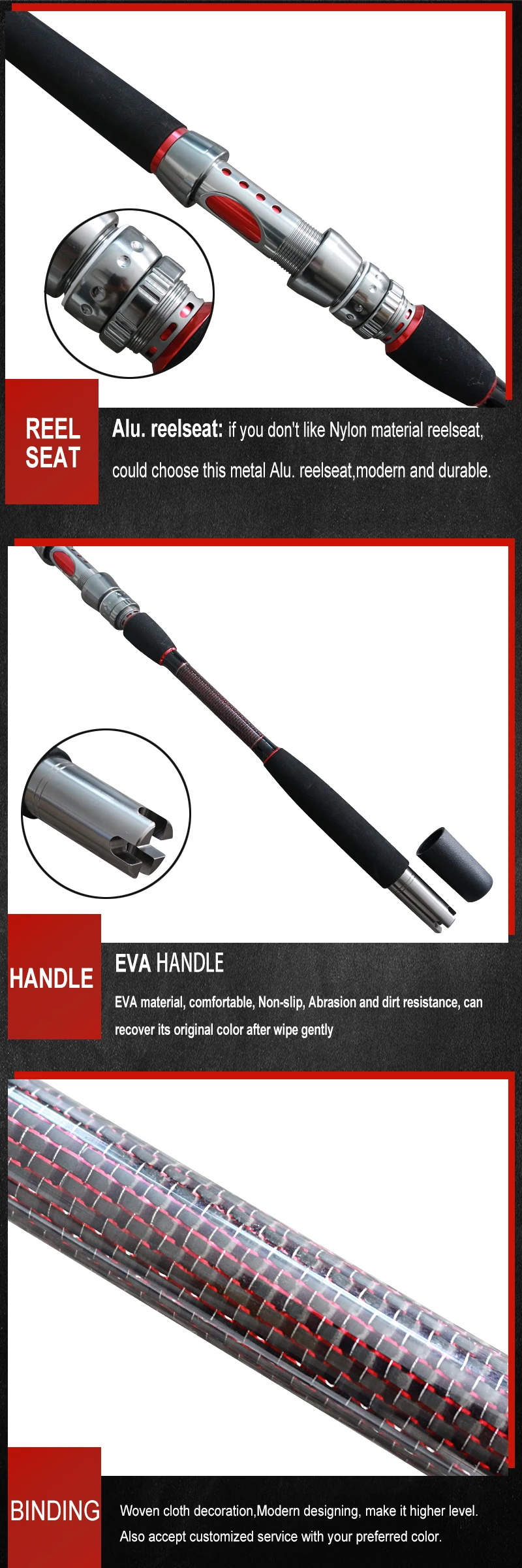 Toray Carbon Weihai Huayue Sports Jigging Rod Buy Jigging Rod Blanks