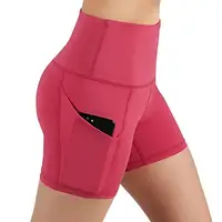 

Factory sale stock fitness women yoga running shorts with pocket