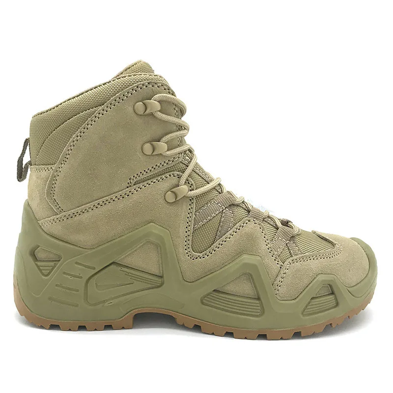 

2021 New Factory Cheap Price Leather Military Combat Army Ankle Boots Hiking Shoes For Men Other Functional Shoes Tactical Boots, Customized