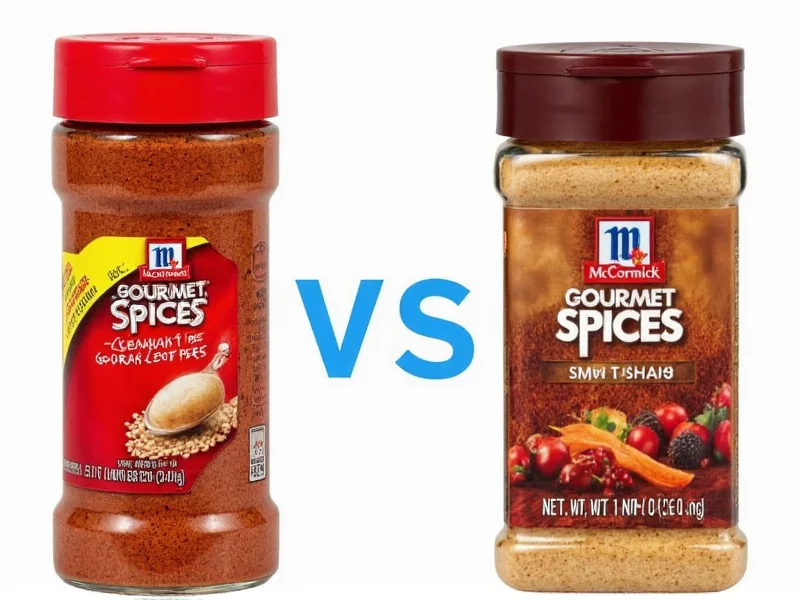 McCormick Gourmet vs Regular Spices: Key Differences