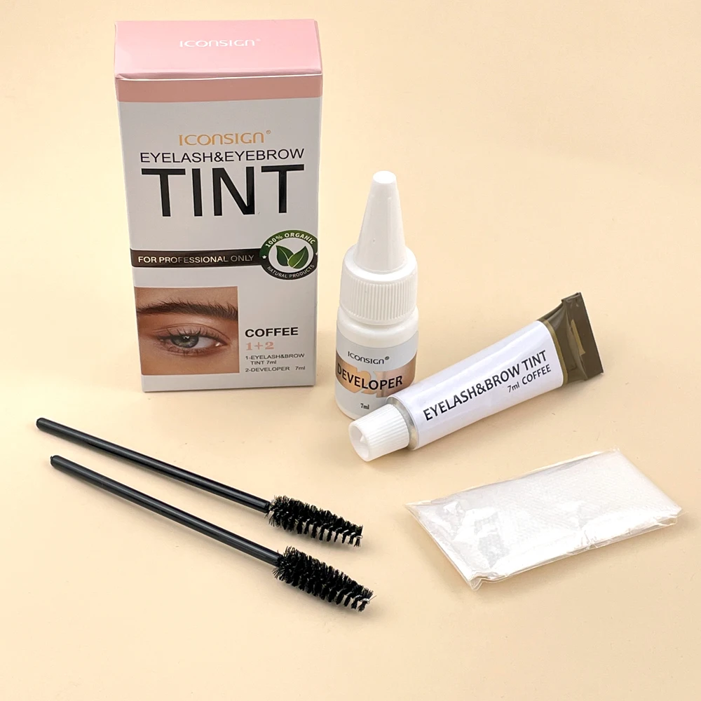 

Tinte de pestanas iconsign dark brown brow tint eyebrow tint colour