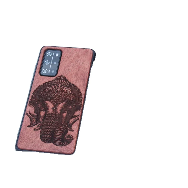 

2021 High quality carving pattern wooden custom logo phone case for 12 max