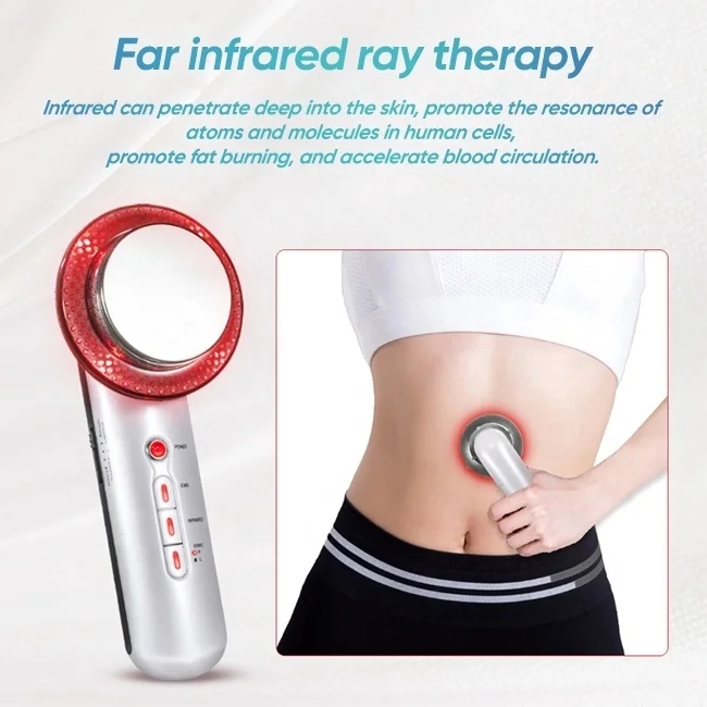 
Ultrasound Cavitation EMS Body Slimming Massager Weight Loss Lipo Anti Cellulite Fat Burner Galvanic Infrared Ultrasonic Therapy 