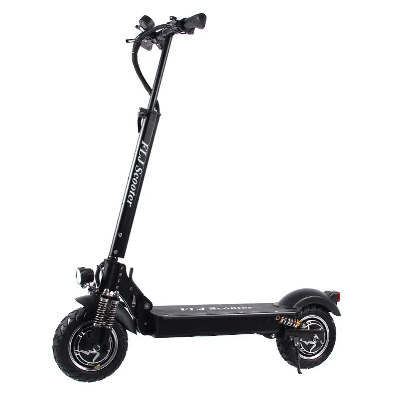 

Europe warehouse 52v 2400W Kick electric scooter with dual motors 4 suspension scooter electric adult foldable scooter
