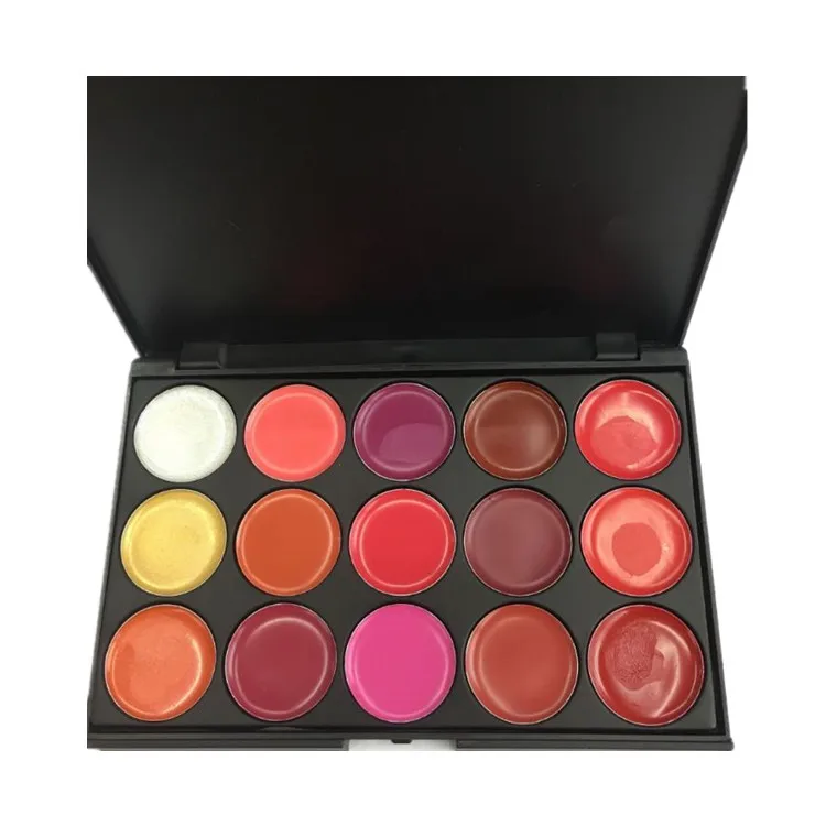 

High pigment 15 colors lipstick palette