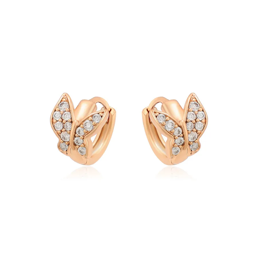 

S00145138 xuping jewelry Women's Temperament Interesting Exquisite Fashion Butterfly Zircon Earrings