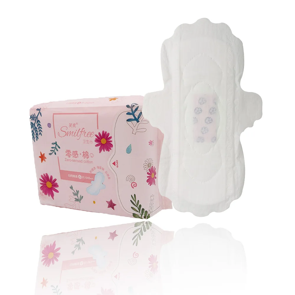 

new upgrade custom female anion sanitary napkins women sanitary pads manufacturer in china, White