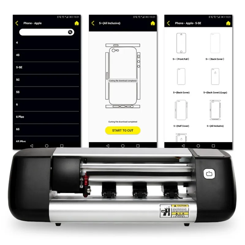

Free After Sale Service High Speed Cutting Mini Mobile Phone Skin Making Machine