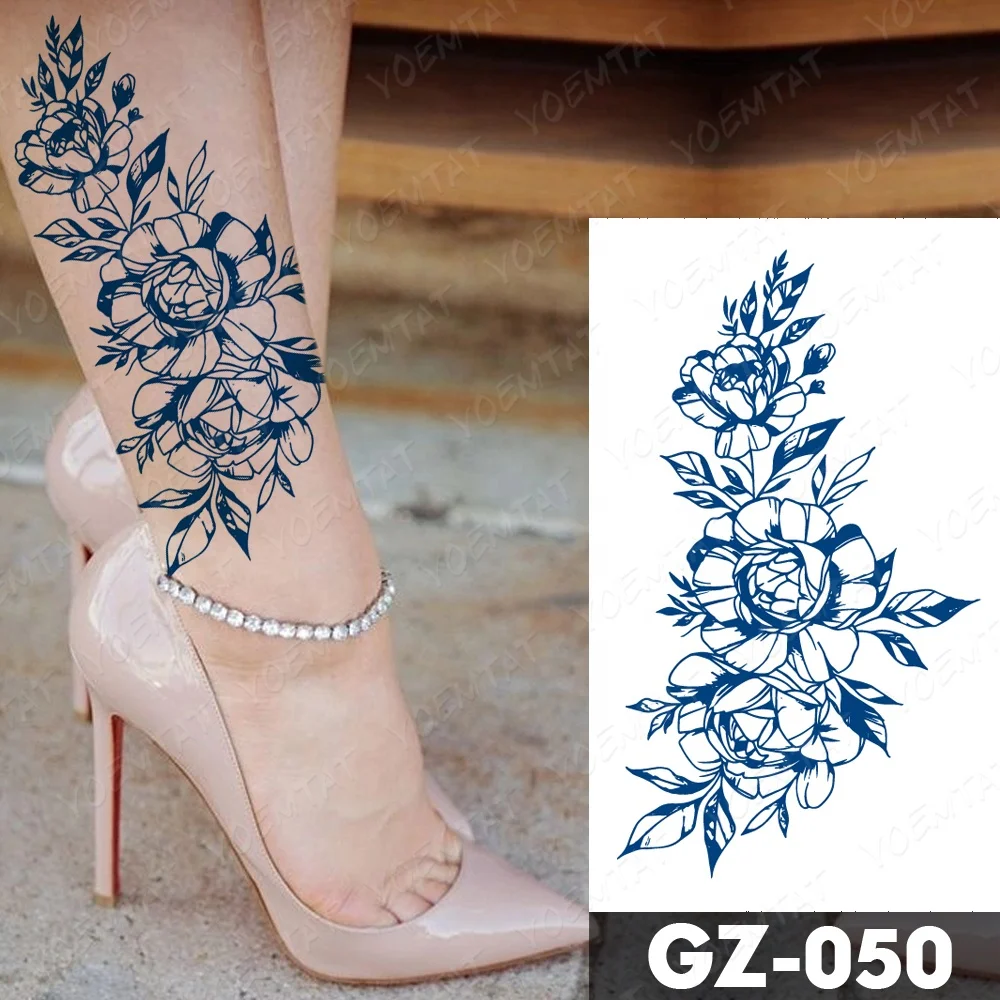 

Personalized DIY New Fashionable Juice Semi Permanent Temporary Tattoo Sticker, Cmyk