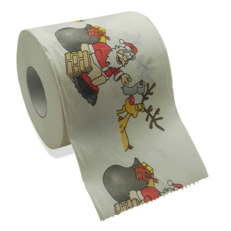 

Color Printed Printing Toilet Paper Tissue Paper with Jumbo roll