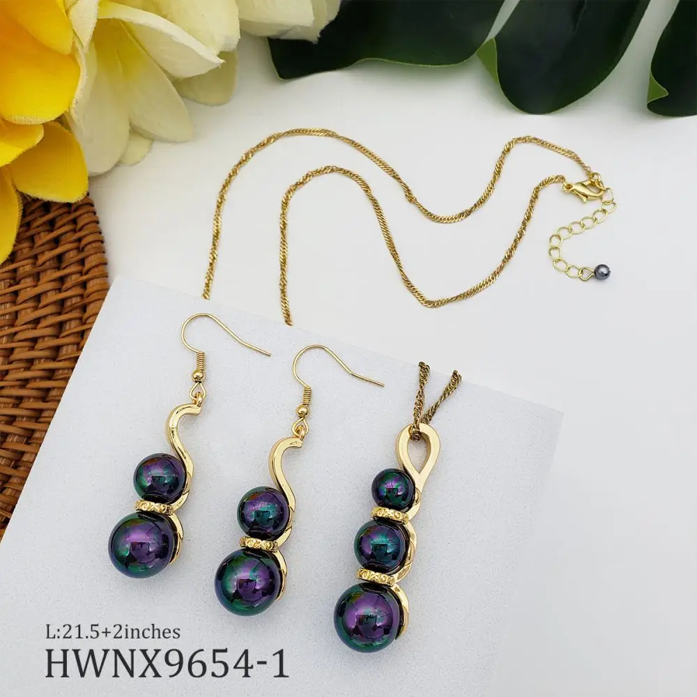 

Brand New design hawaiian necklace and earrings set necklace jewelry set