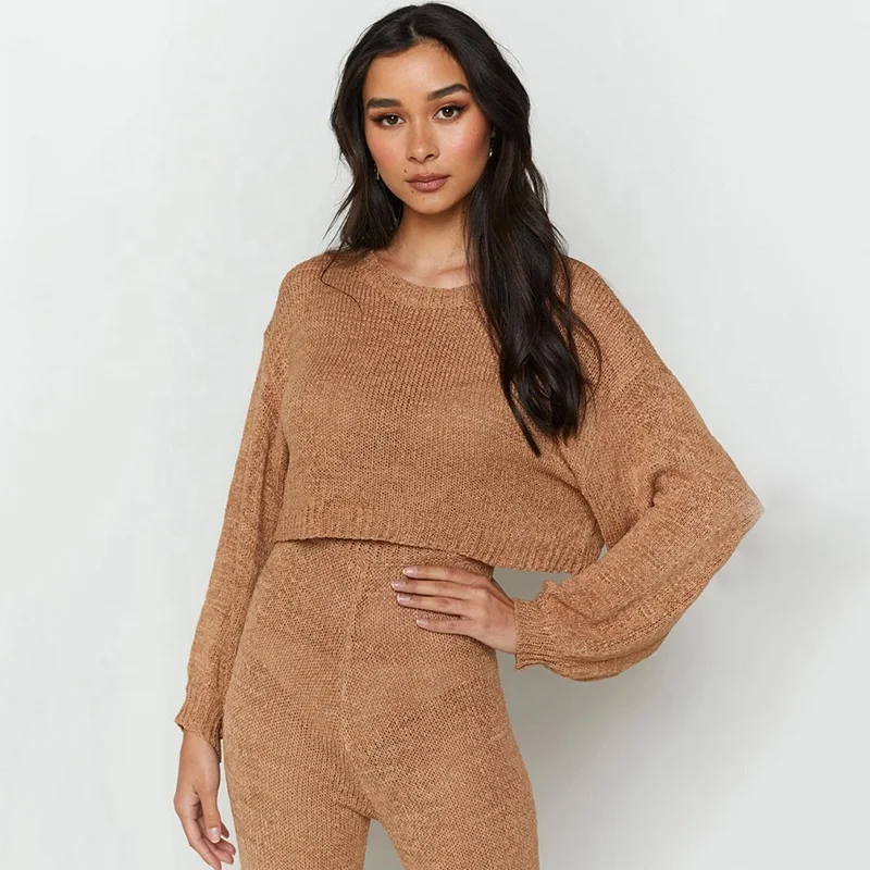 

Autumn fashion pullover women plus size sweaters casual outfit
