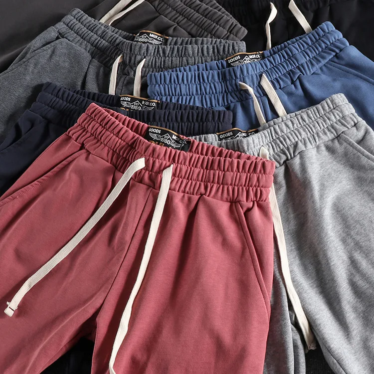 

High Quality Sports Wear Men Plain Grey Cotton Jogger Short Pants Custom Fitness Running Workout Sweat Shorts