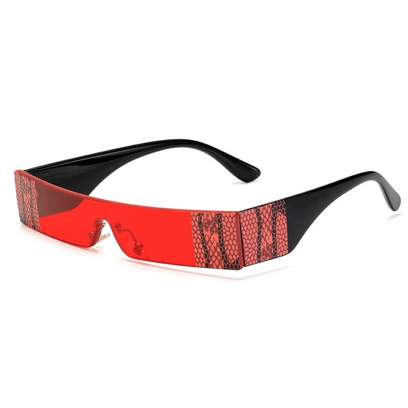 

Clear China 2021 Women Mens Colored Small Frame Tiny One Piece Outdoor Sunglasses, Colors